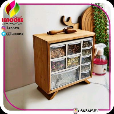 جا ادویه کشویی 10 خانه ارسال رایگان