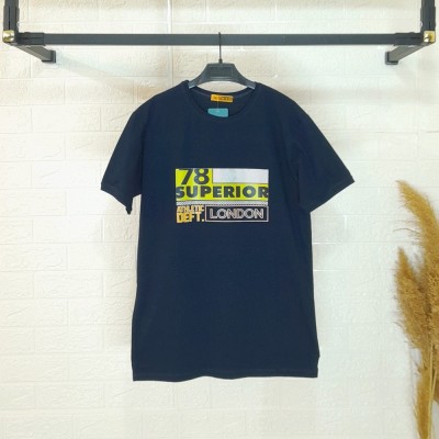 تیشرت پسرانه طرح چاپی از جنس نخ پنبه سوپر سایز 70