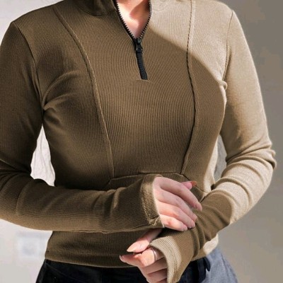 کراپ مجلسی اسپورت نیم زیپ فرنوشا-154520