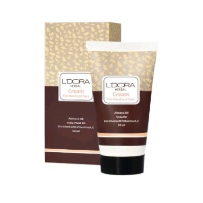کرم گیاهی نرم‌کننده دست و صورت لدورا هربال 50 میلی لیتر-150796