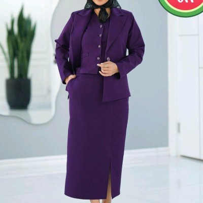 ست سه تیکه کت دامن جلیقه