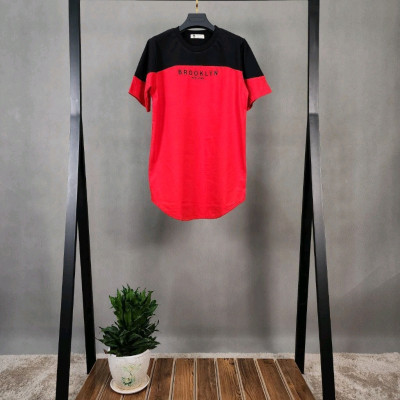 تیشرت یقه گرد مردانه پنبه براش-132453