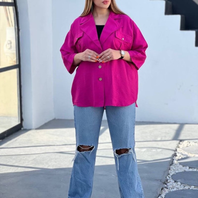 مانتو کتی زنانه نخی مدل بابوس-152520