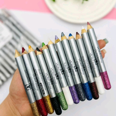 مداد چشم رنگی گلیتری ویولت