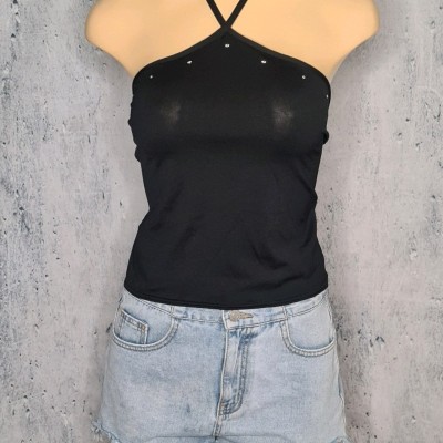 تاپ زنانه بند گردنی