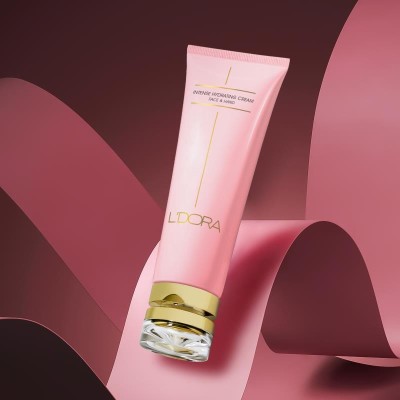 کرم آب رسان قوی لدورا کر مناسب انواع پوست 120 میلی لیتر