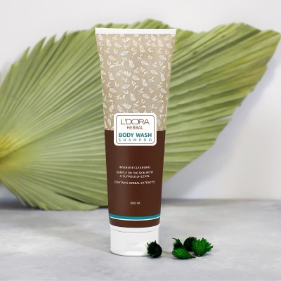 شامپو بدن گیاهی لدورا هربال 300 میلی‌لیتر