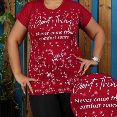 تاپ زنانه جنس ویسکوز فری سایز تا سایز 50 در 7رنگ