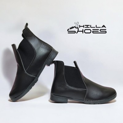 نیم بوت زنانه اقتصادی طرح کشی مشکی