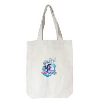 ساک دستی الیاف طبیعی طرح اسکلت کد A13