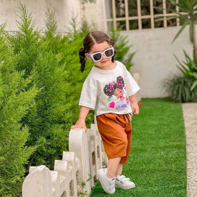 تیشرت شلوارک دخترانه-150874