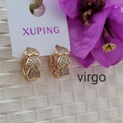 گوشواره برند ژوپینگ مدل 3 قلب