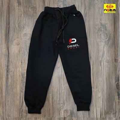 شلوار اسلش اسپرت دخترانه و پسرانه نخ و پنبه طرح دیزل سایز 70 تا 85