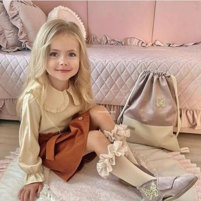 ست مجلسی دخترانه.بلوز و دامن دخترانه