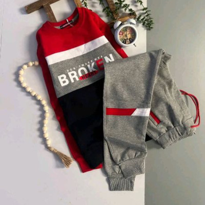 ست بلوز و شلوار پسرونهBROKEN