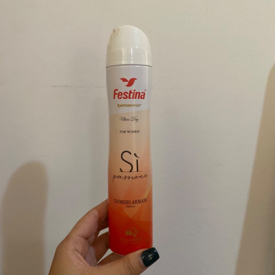 اسپری خوشبو کننده بدن بانوان فستینا رایحه جورجیو آرمانی سی پشن Si حجم