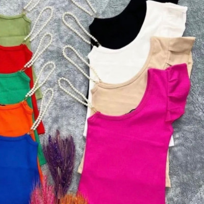 کراپ آستین مروارید-142143