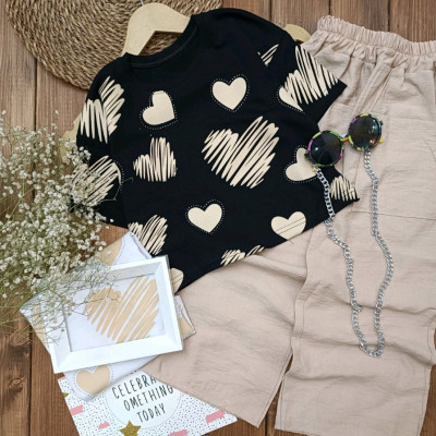 کراپ شلوار قلب (سایز 50 الی 65)