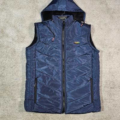 پافر مردانه کلاهدار رنگ سرمه ای اسپرت شیک