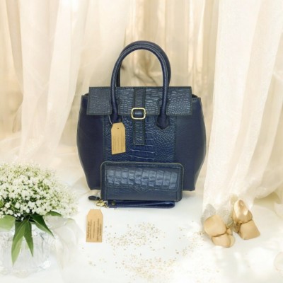 ست دو تکه کیف مجلسی و کیف پول