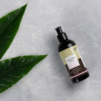 ماسک گیاهی نرم‌کننده و تقویت‌کننده موی سر لدورا هربال 200 میلی لیتر