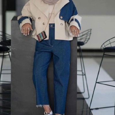 ست کت شلوار تی سی و جین مدل پرناز