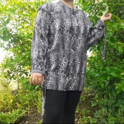 شومیزپلنگی بلند کرپ الیزه