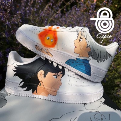 کتانی کاستوم انیمه قلعه متحرک هاول (هاول و سوفی) مدل نایکی ایرفورس