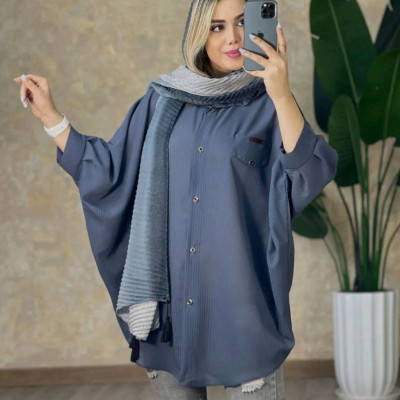 پانچو زنانه حریر مدل مانتو پانچو خنک