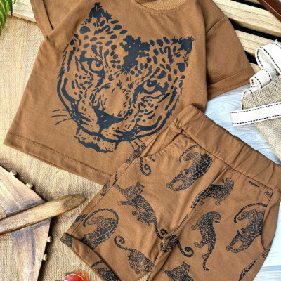 تیشرت شلوارک پلنگ