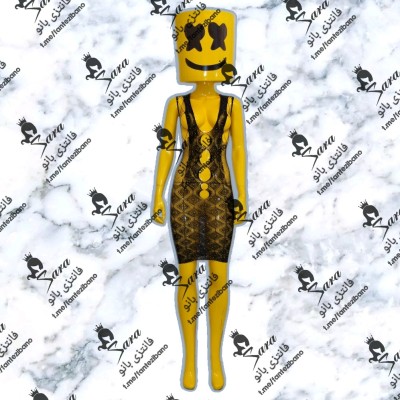 بادی فانتزی زنانه نگین دار 60327