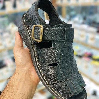 صندل چرم طبیعی مردانه