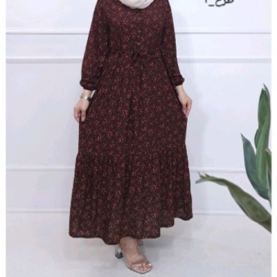 پیراهن زنانه نخی مدل پیراهن نخی سروناز جنس نخ کد 873-149756