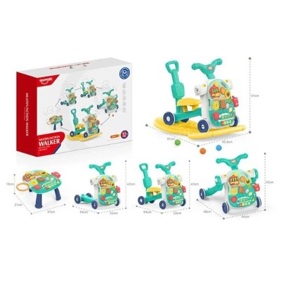 واکر 4 کاره کودک هوانگر اورجینال سبز