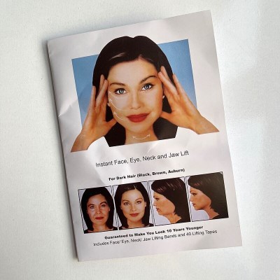 چسب لیفت صورت و شقیقه 20 عددی (دارای کش تنظیم سایز) اورجینال-155955