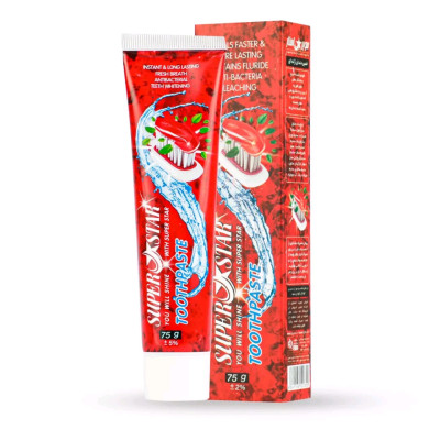 خمیر دندان ژله ای چند کاره سوپر استار