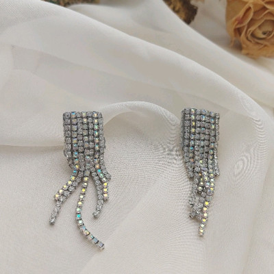 گوشواره شرابه ای 7 رنگ