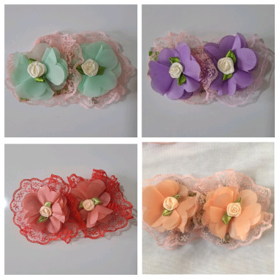 گلسر های مدل شکوفه جفتی