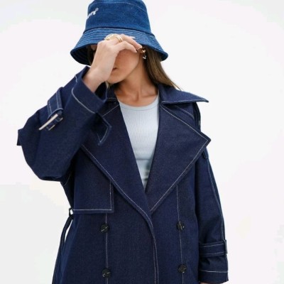 مانتو اسپرت زنانه جین مدل تونیک مانتویی