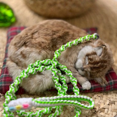 بند قلاده دستبافت پاراکورد کاری شیک و پینترسی