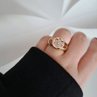 انگشتر مدل گل