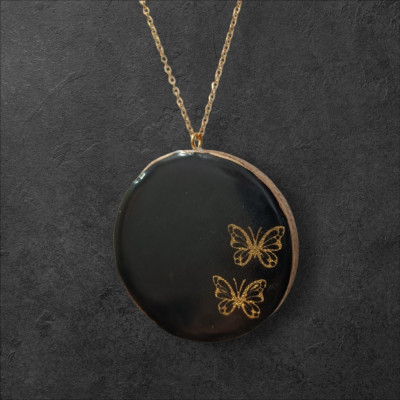 گردنبند زنانه و رو لباسی کد 1 (کافه رزین)