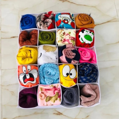 ارگانایزر نظم دهنده جوراب لباس زیر شال و روسری لباس نوزاد مدل 7luxe01-134449