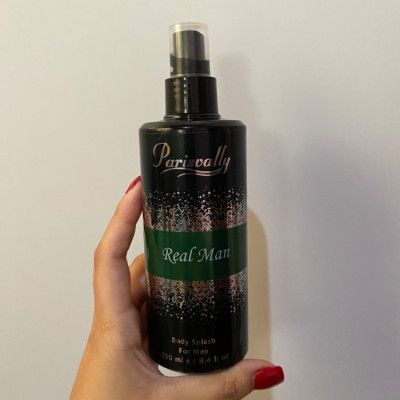 بادی اسپلش مردانه پاریس ولی (Parisvally) مدل ریل من (Real Man) حجم 25
