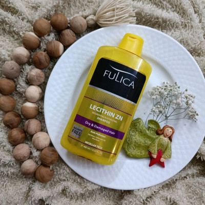 شامپو فاقد سولفات فولیکا مدل Lecithin ZN مناسب موهای خشک و آسیب دیده ح