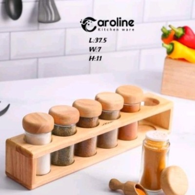 جا ادویه شیشه ای