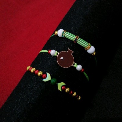 دستبند یلدایی 3تایی دستبند یلدا انار دستبند زنانه دستبند دخترانه-146199