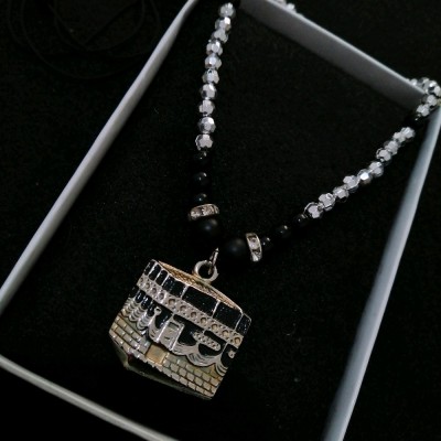 گردنبند زنانه گردنبند کعبه استیل