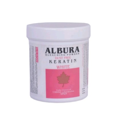 پودر بی رنگ کننده البورا 500 گرمی سفید کد 506