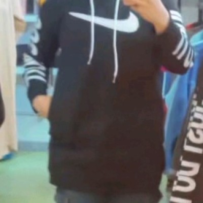 هودی تو کرکی ضخیم بند سفیدار حروف انگلیسی دار با کیفیت